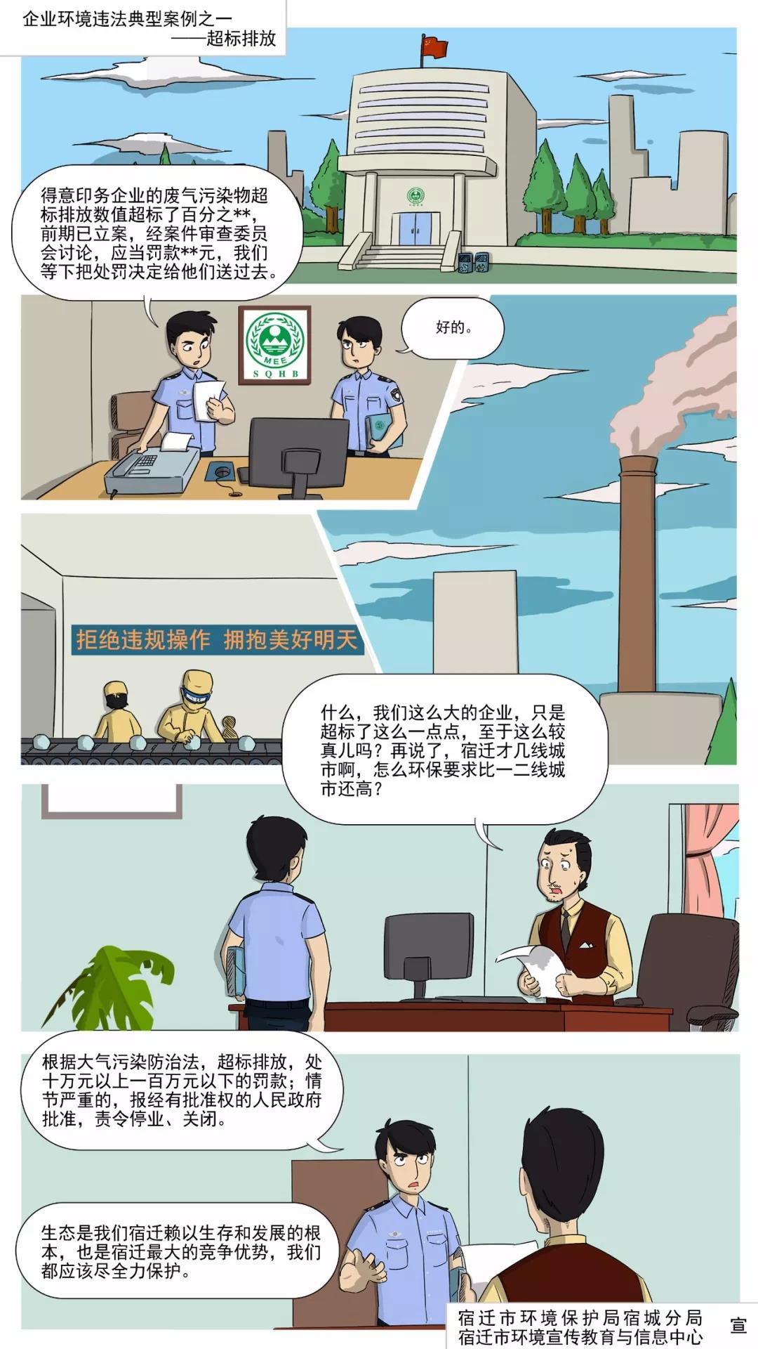 局用漫畫解讀：常見的企業(yè)環(huán)境違法行為有哪些？